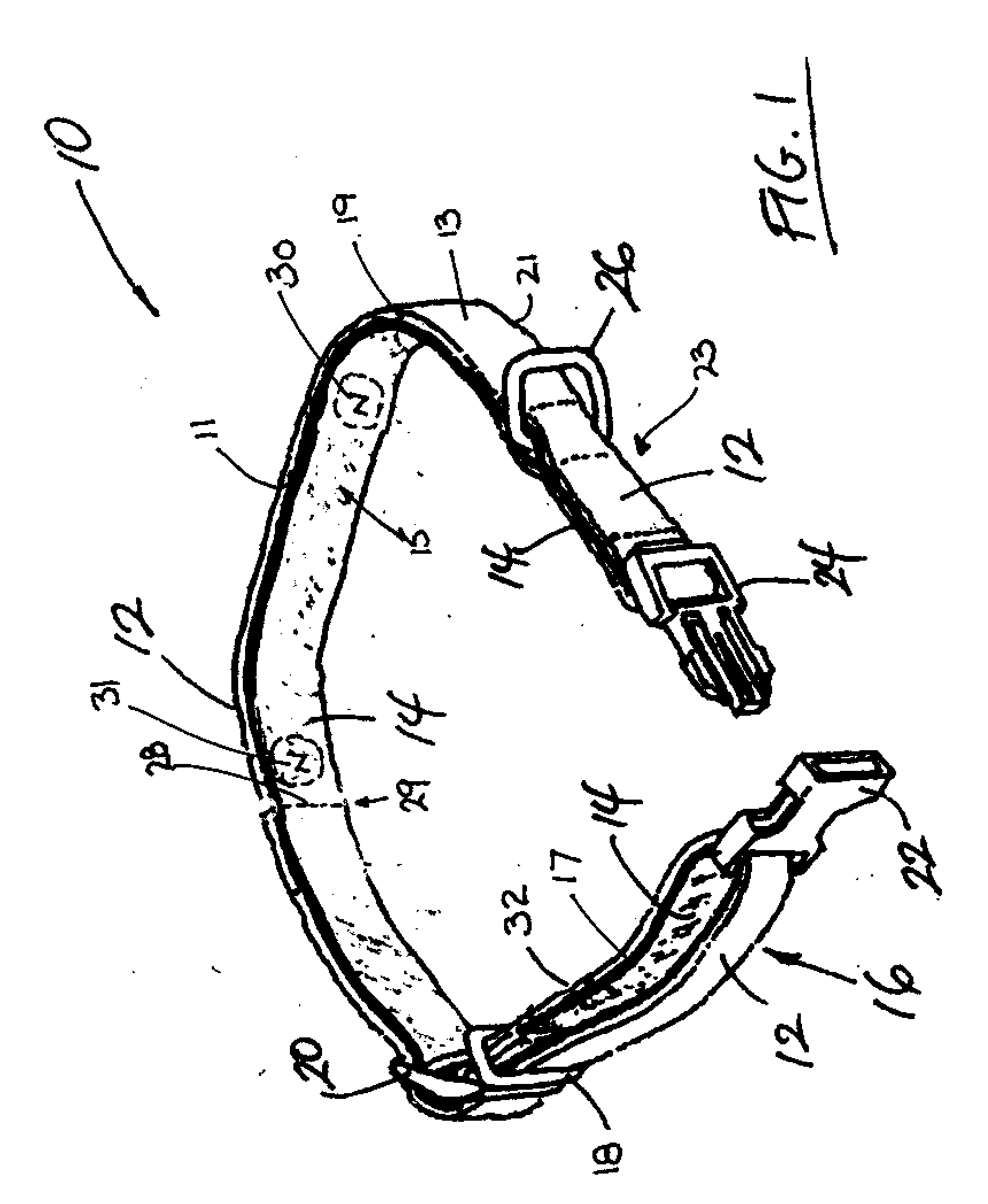 Pet collar to reduce shedding