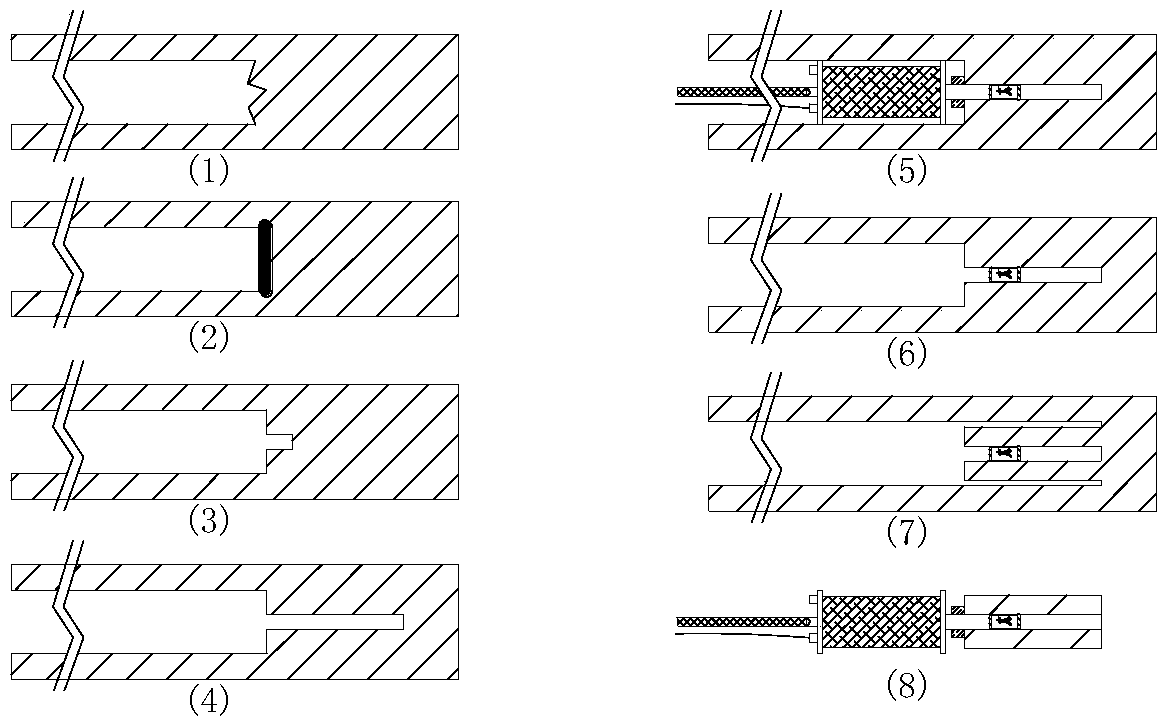 Spatial orientation device for rock core in hole and verification method for stress relief method by overcoring