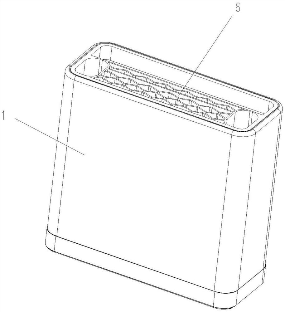 Efficient disinfection storage rack