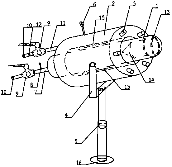 Mining geomancy-matched scattering-type dust removing device