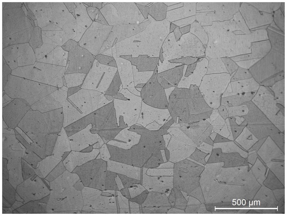 Multi-stage corrosion process for observing original-state and solid-solution-state metallographic structures of high-temperature alloy