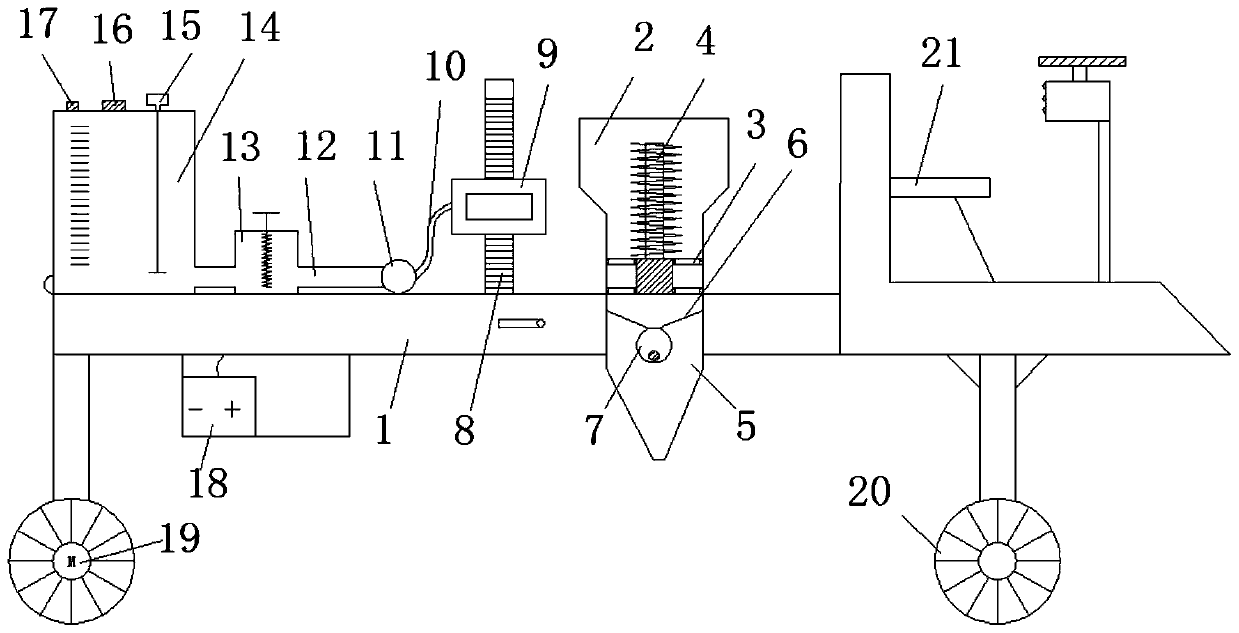 Solid-liquid dual-purpose fertilizer applicator