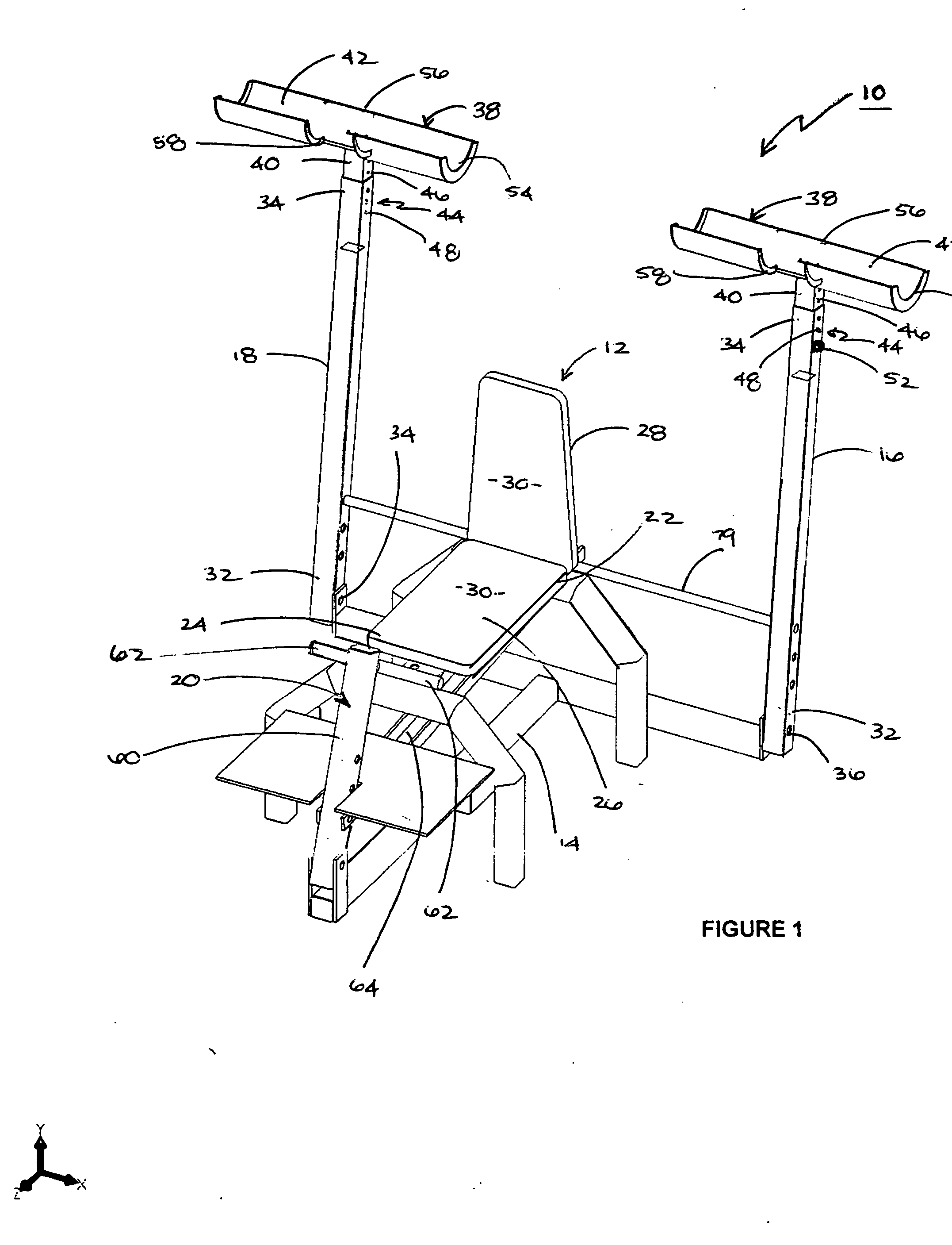 Free weight support device