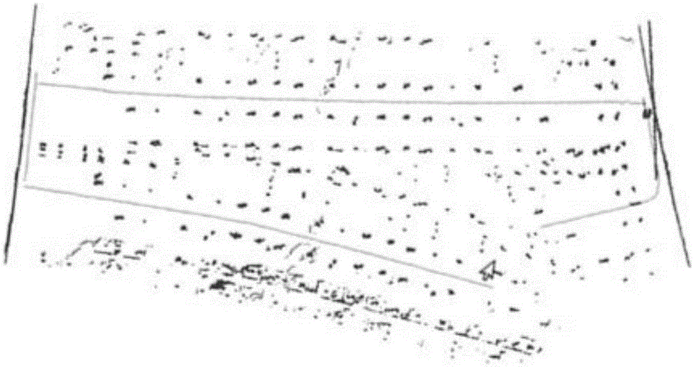 Mapping system based on laser navigation substation patrol robot as well as method