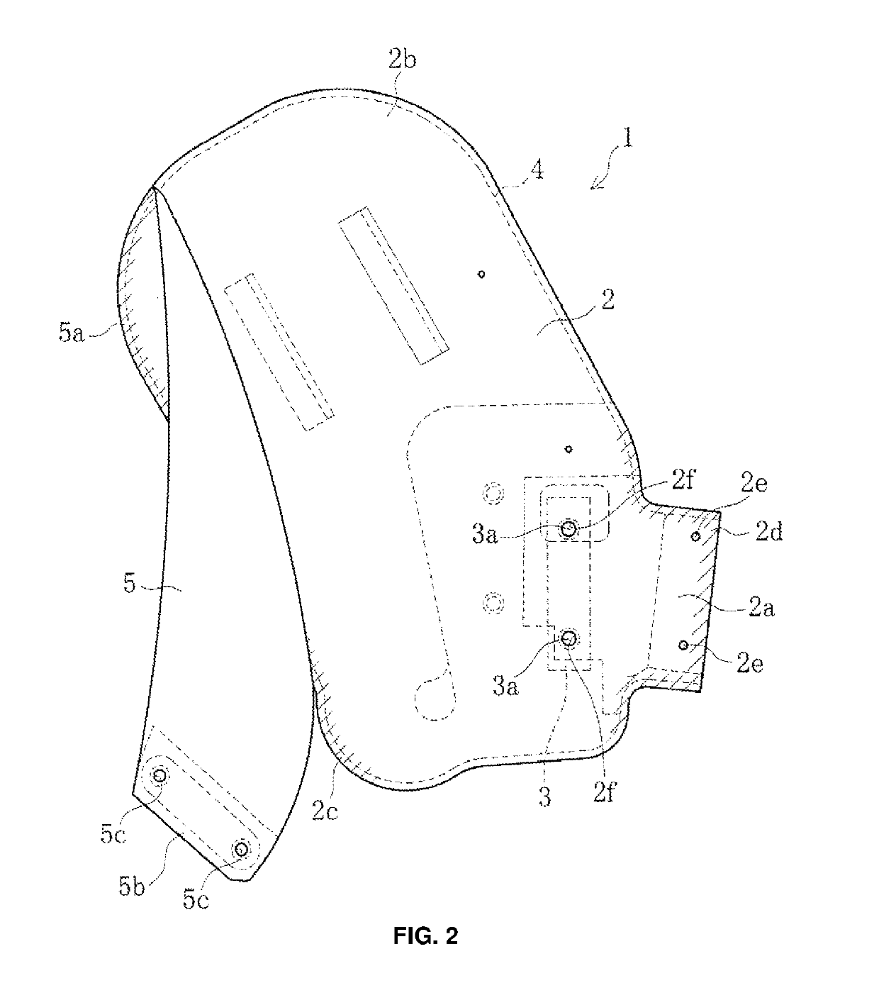 Side airbag device