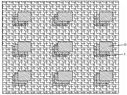 Composite mesh absorbent water-conductive fabric with composite fabric layer