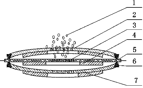 Low-frequency bending vibration type secondary ultrasonic atomizer