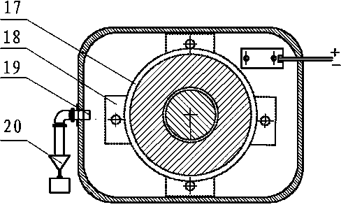 Low-frequency bending vibration type secondary ultrasonic atomizer