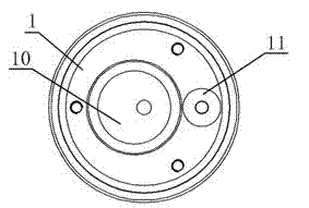 Pressure transmitter with waterproof and ventilating membrane