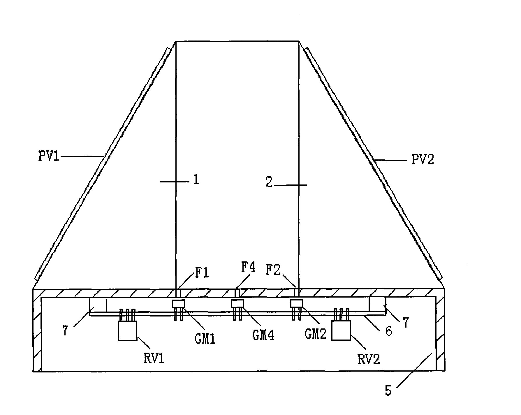 Sun-tracking detector having wide-angle capturing and precise tracking functions