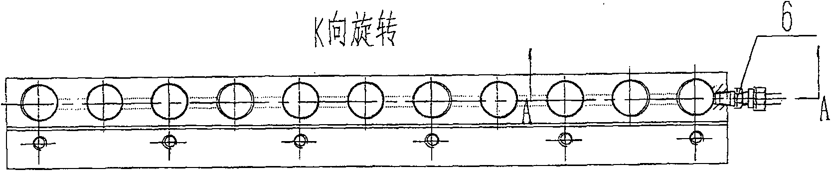 Automatic clamping platen device