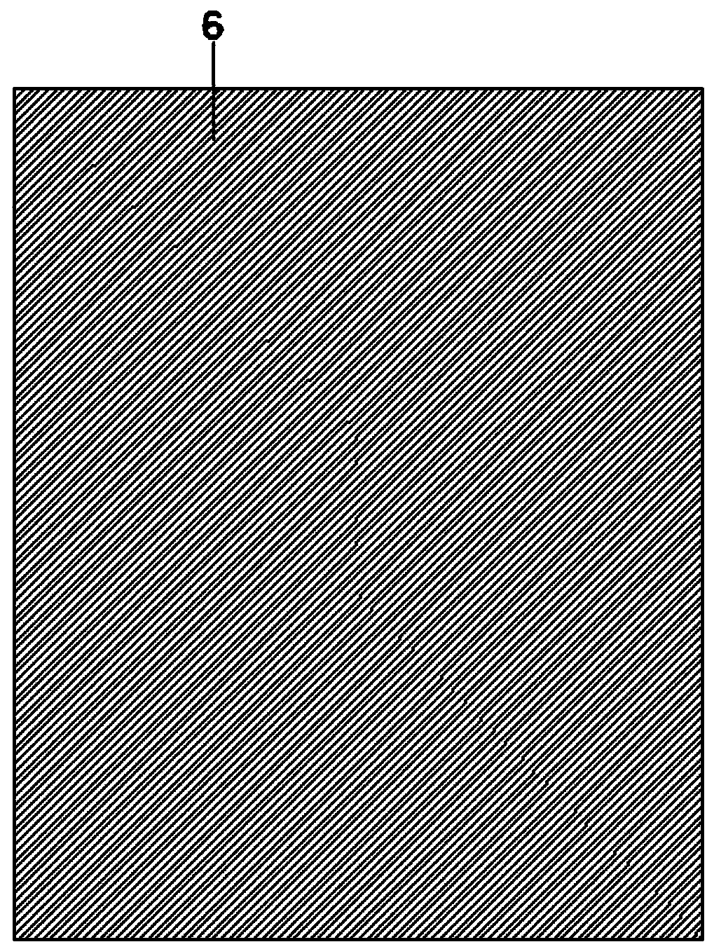 Double-sided groove type surface solidification layer foam structure