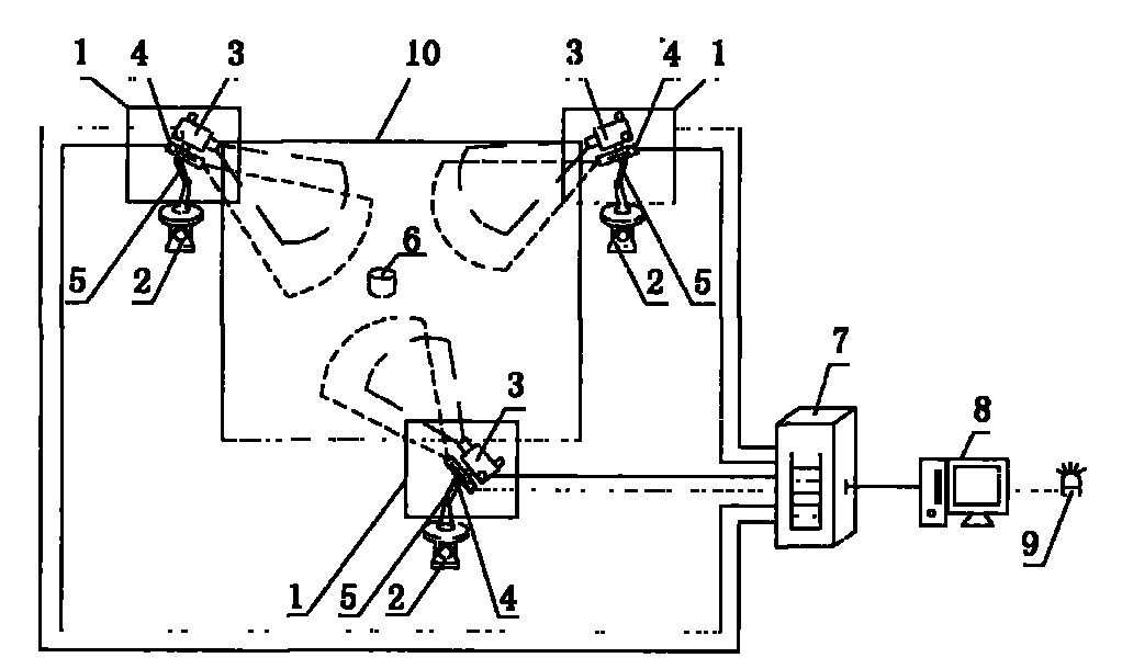 Multi-camera crowd-gathered message statistic device and method