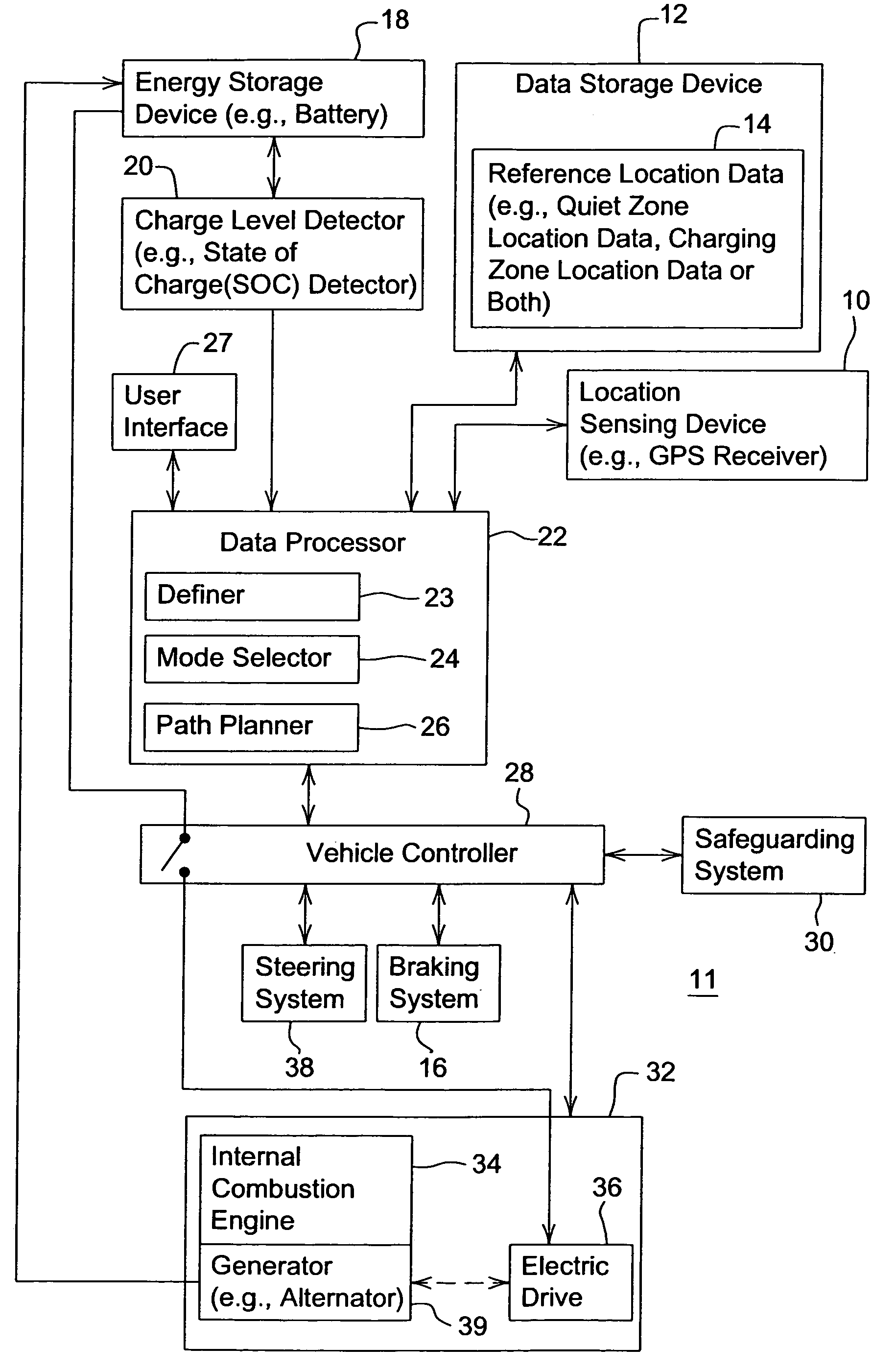 Vehicular navigation with location-based noise reduction