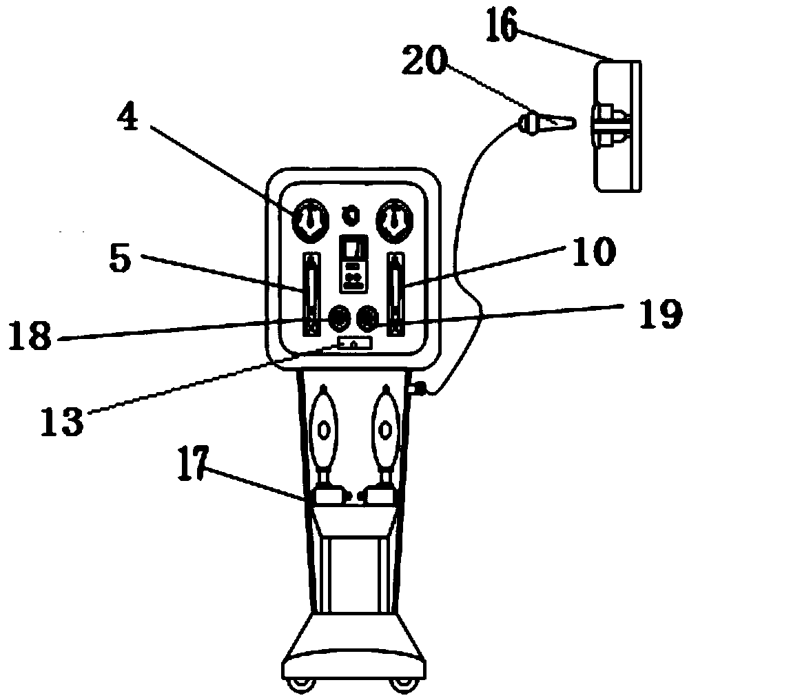 Mobile hood oxygen absorption system