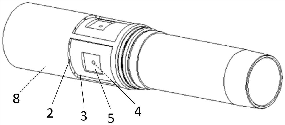 Self-adaptive flow regulating and water controlling device for oil-gas well