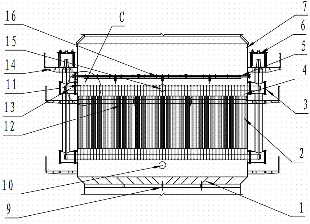 Wet-type sintering desulfurization flue gas deep purification device