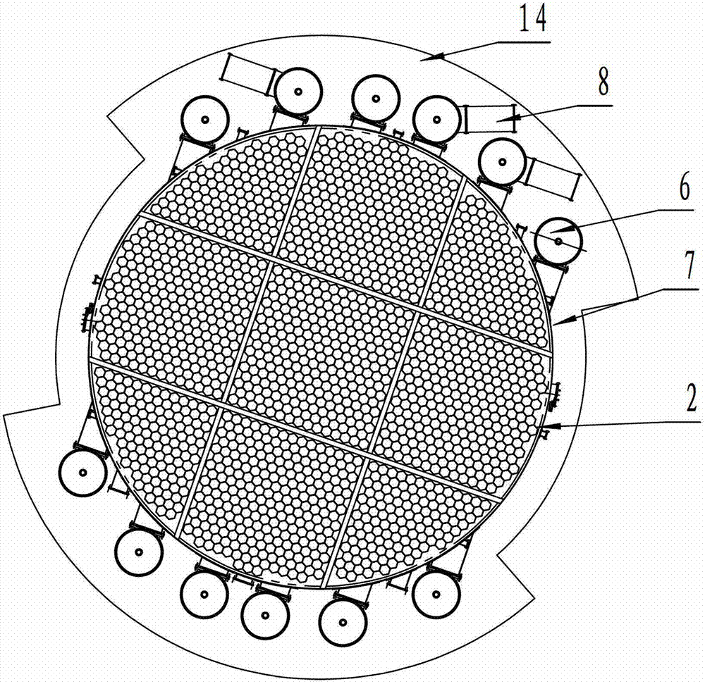 Wet-type sintering desulfurization flue gas deep purification device