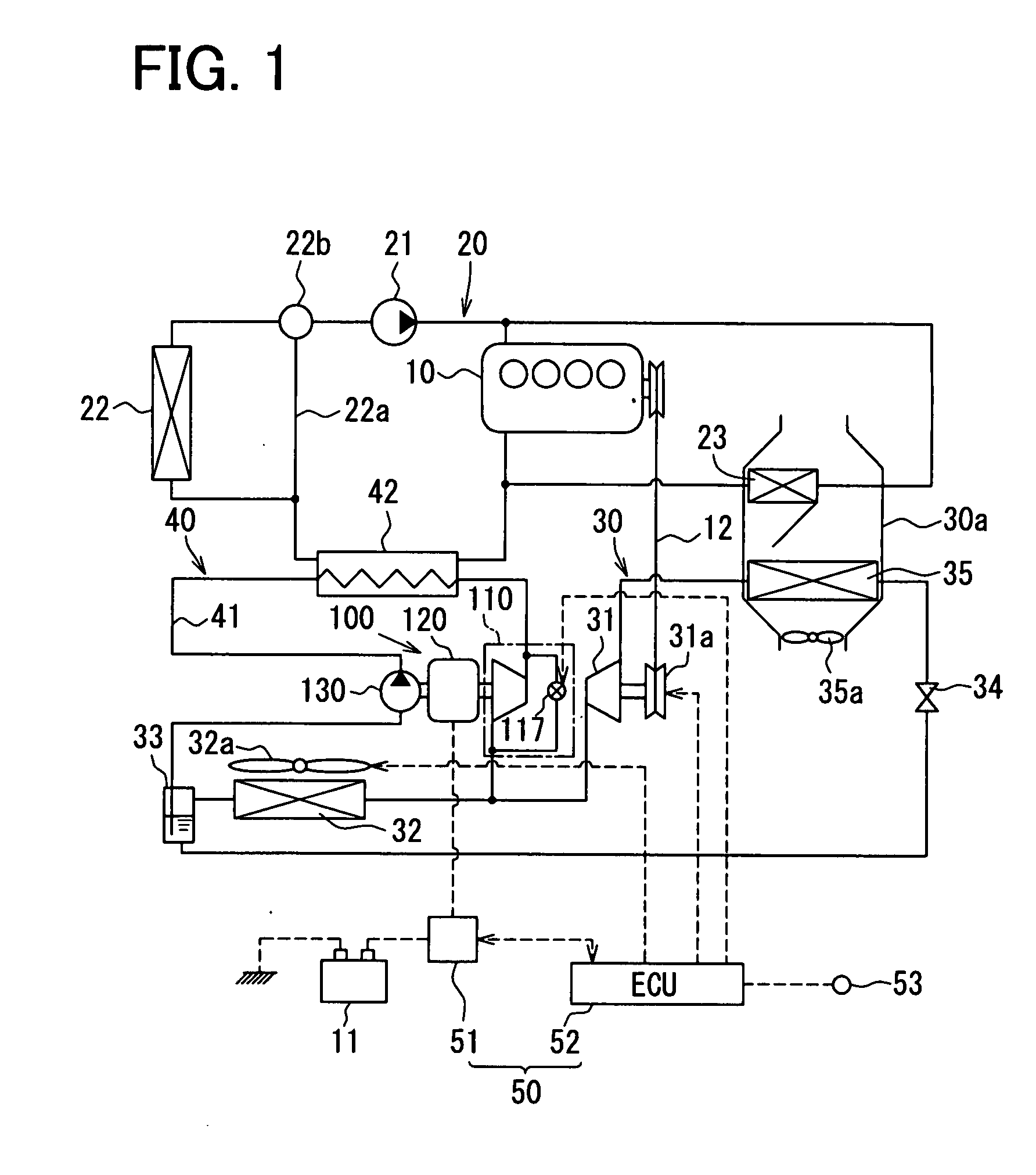 Fluid machine, rankine cycle and control method