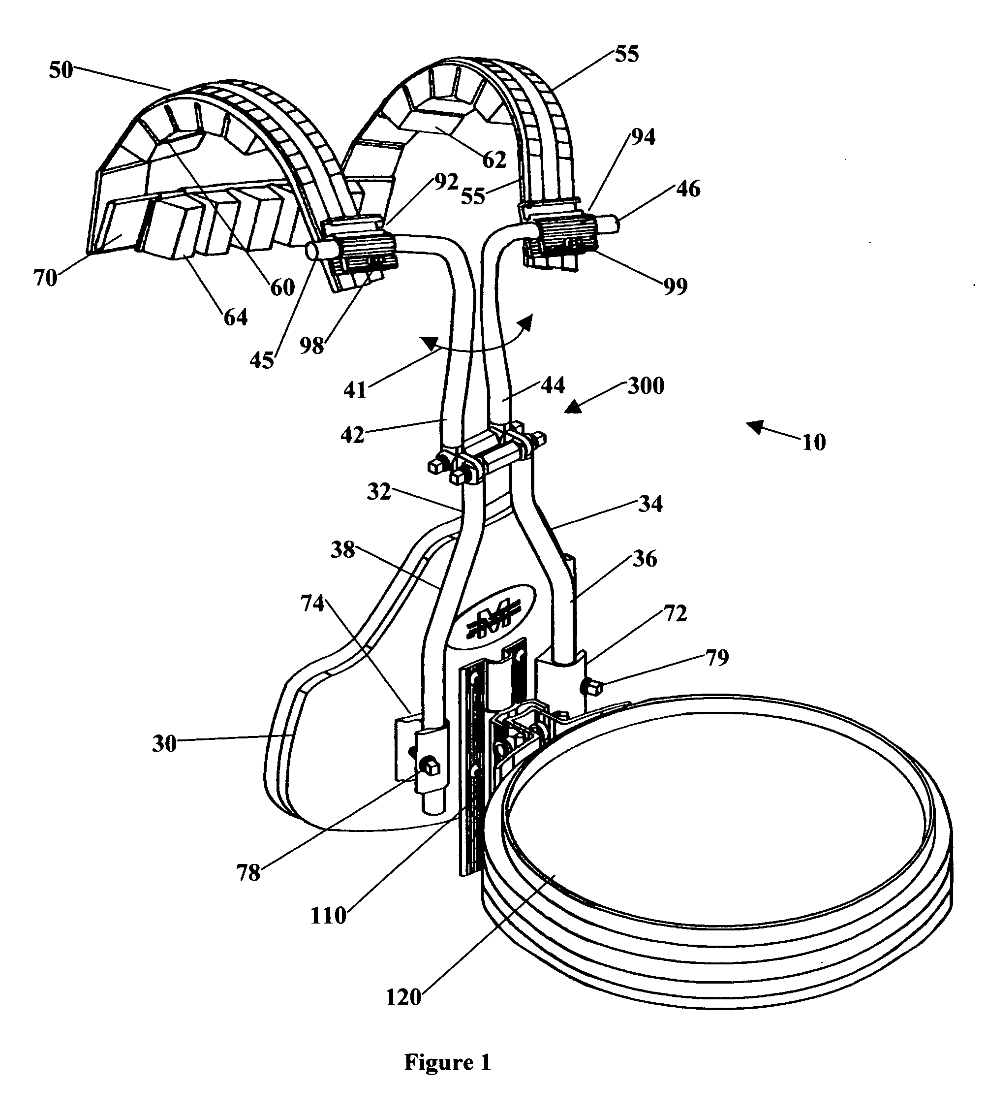 Percussion instrument carrier assembly