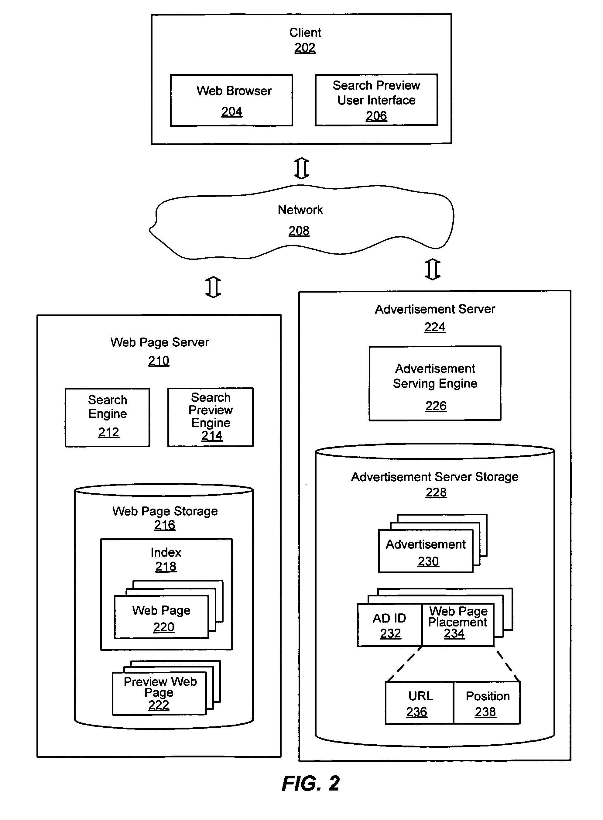 System and method for previewing search results