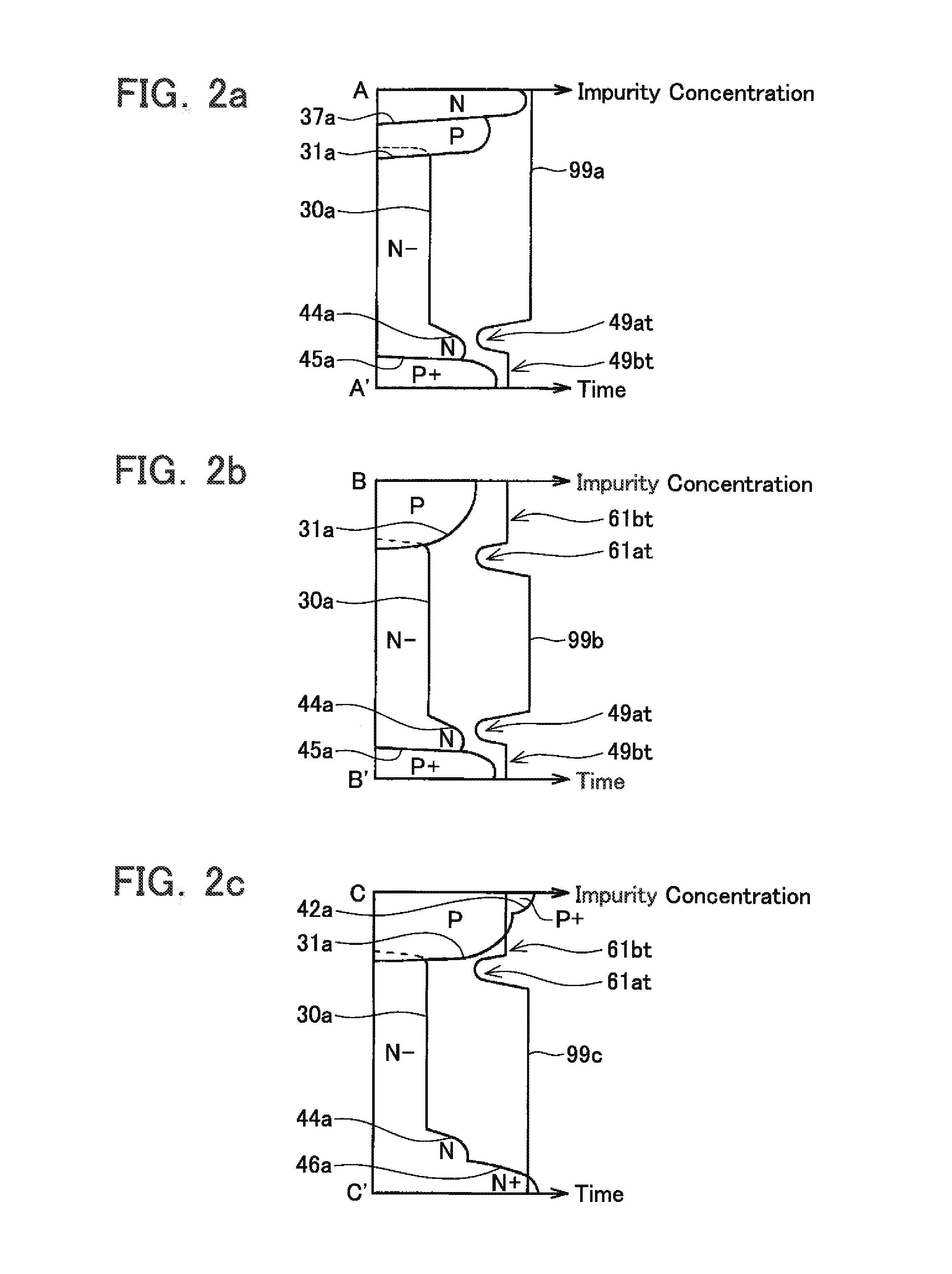 Semiconductor device having both IGBT area and diode area