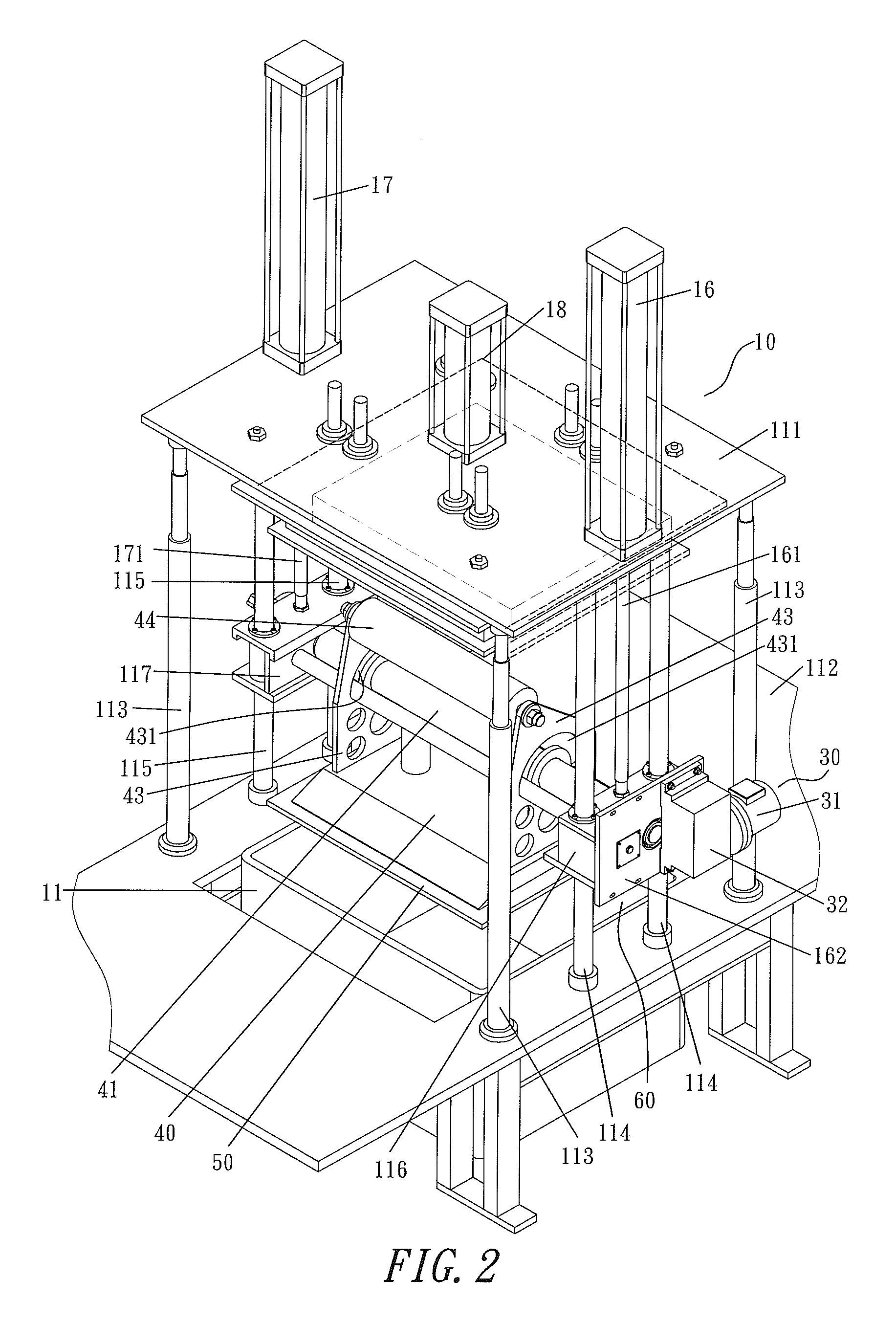 Automated molding machine for ultra small draft angle slurry molding products