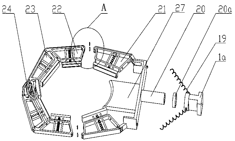 Device suitable for painting tree with whitewash and working method of device