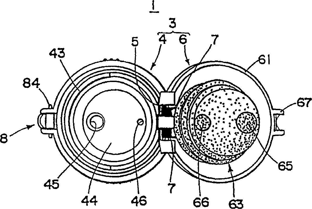 Cap for liquid container