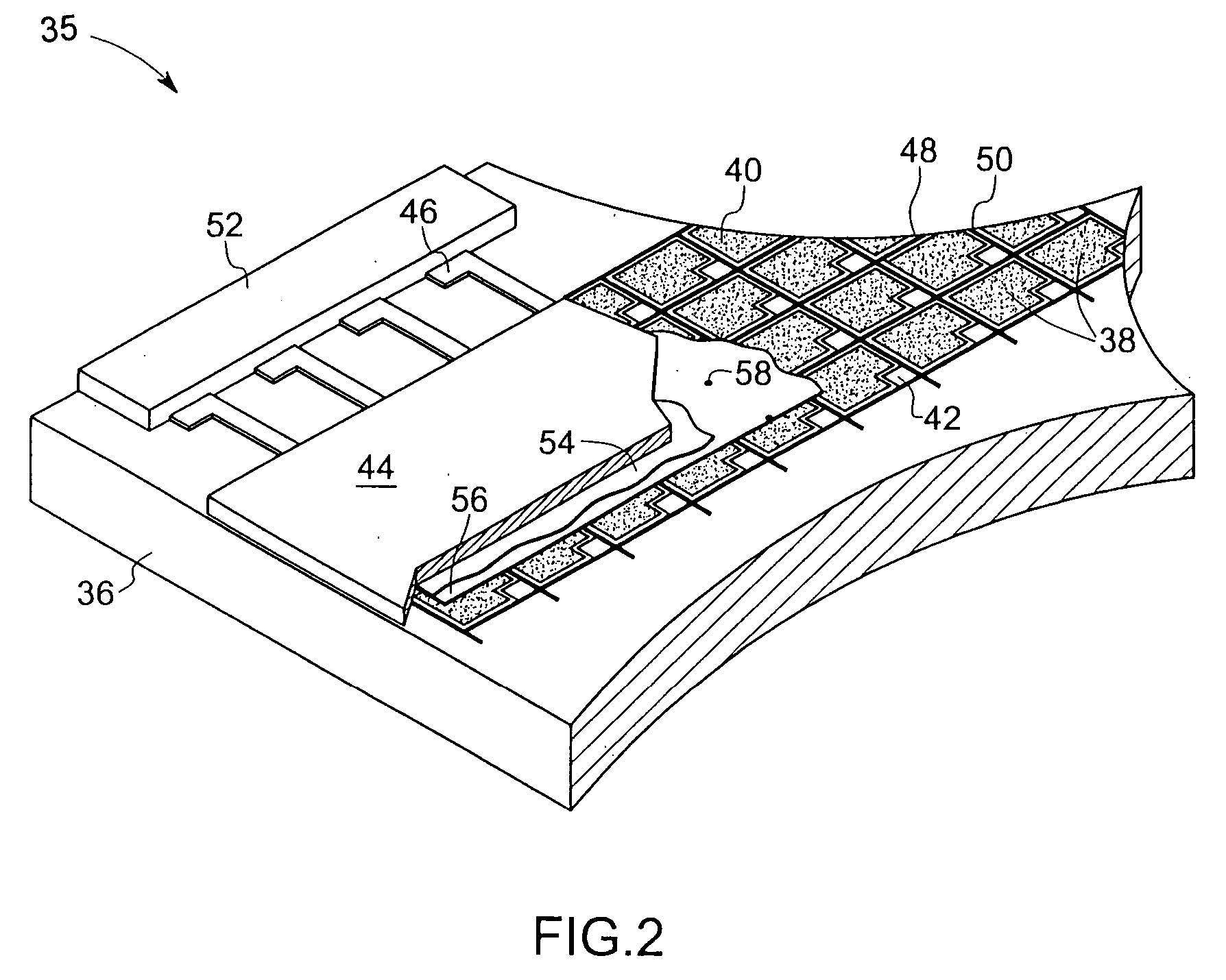 Thin film transistor for imaging system