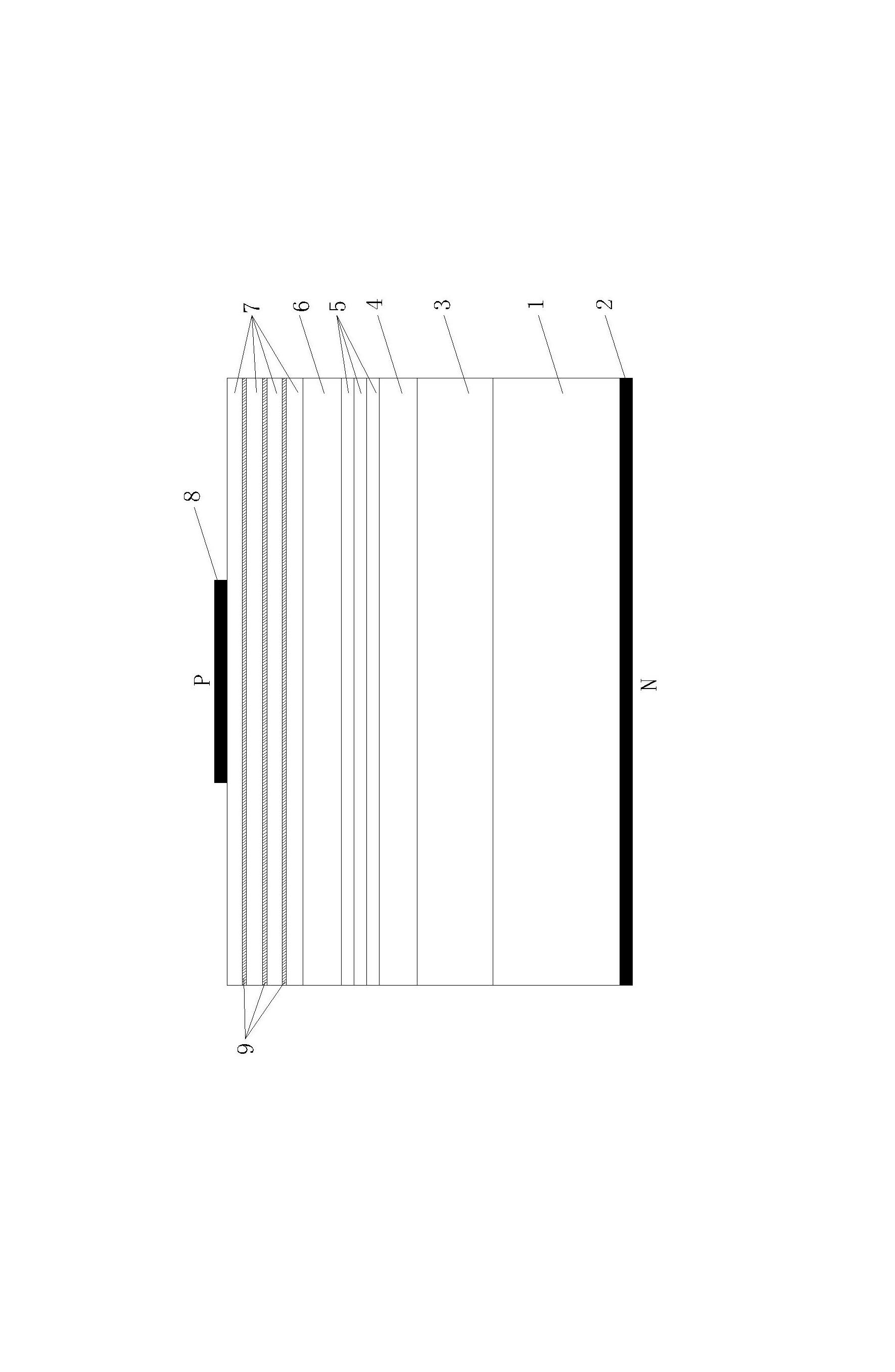 Light-emitting diode with modulation-doped current expansion layer