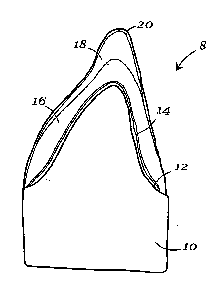 Integrated Porcelain System for a Dental Prosthesis