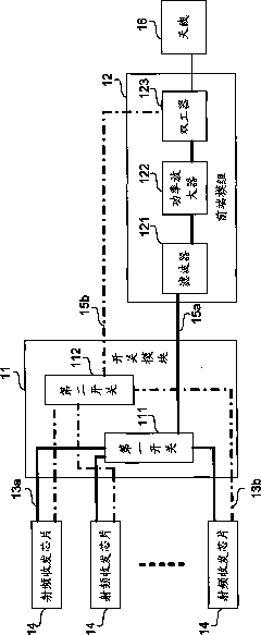 Multi-module terminal circuit and multi-module terminal