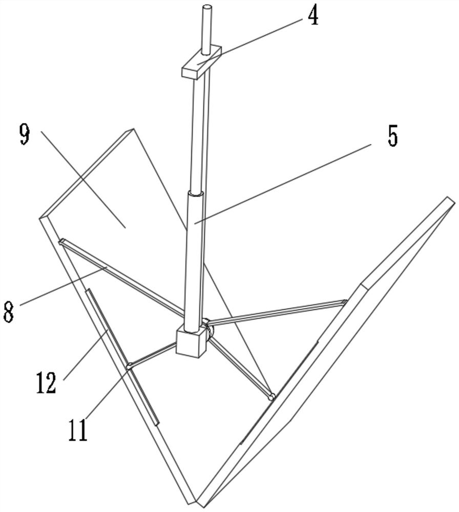 Organic fertilizer fermentation turning device