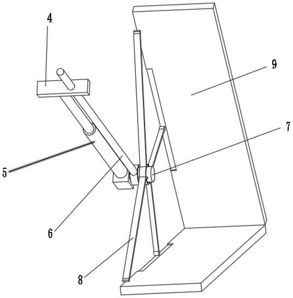 Organic fertilizer fermentation turning device