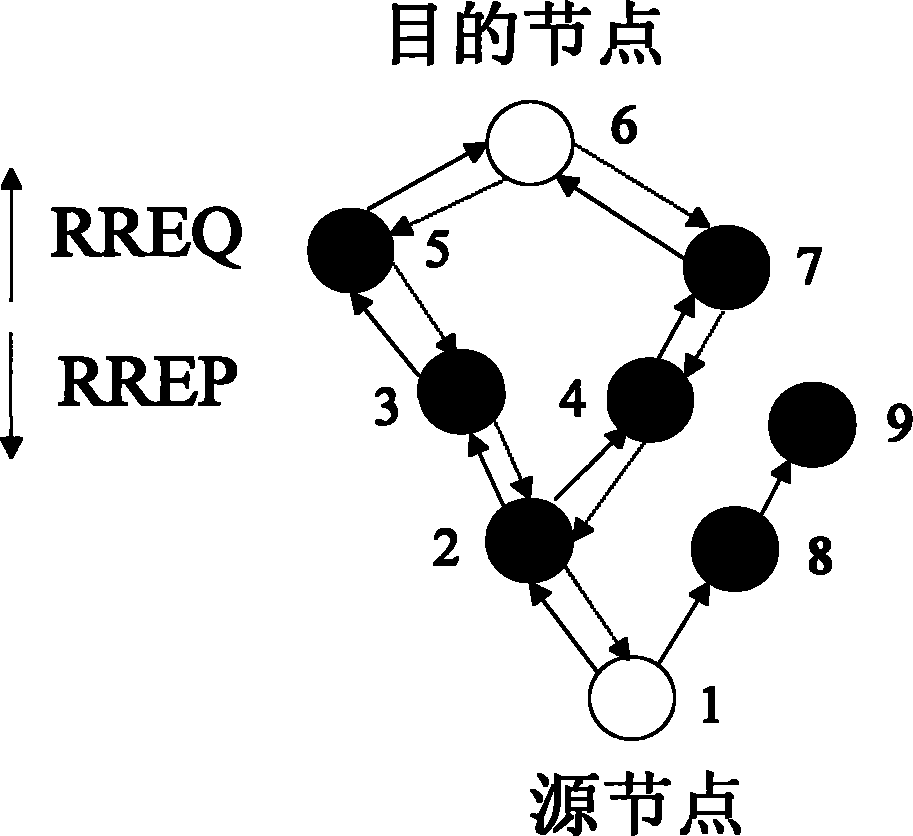 Multi-route establishment method and parallel data transmission method of wireless sensor network