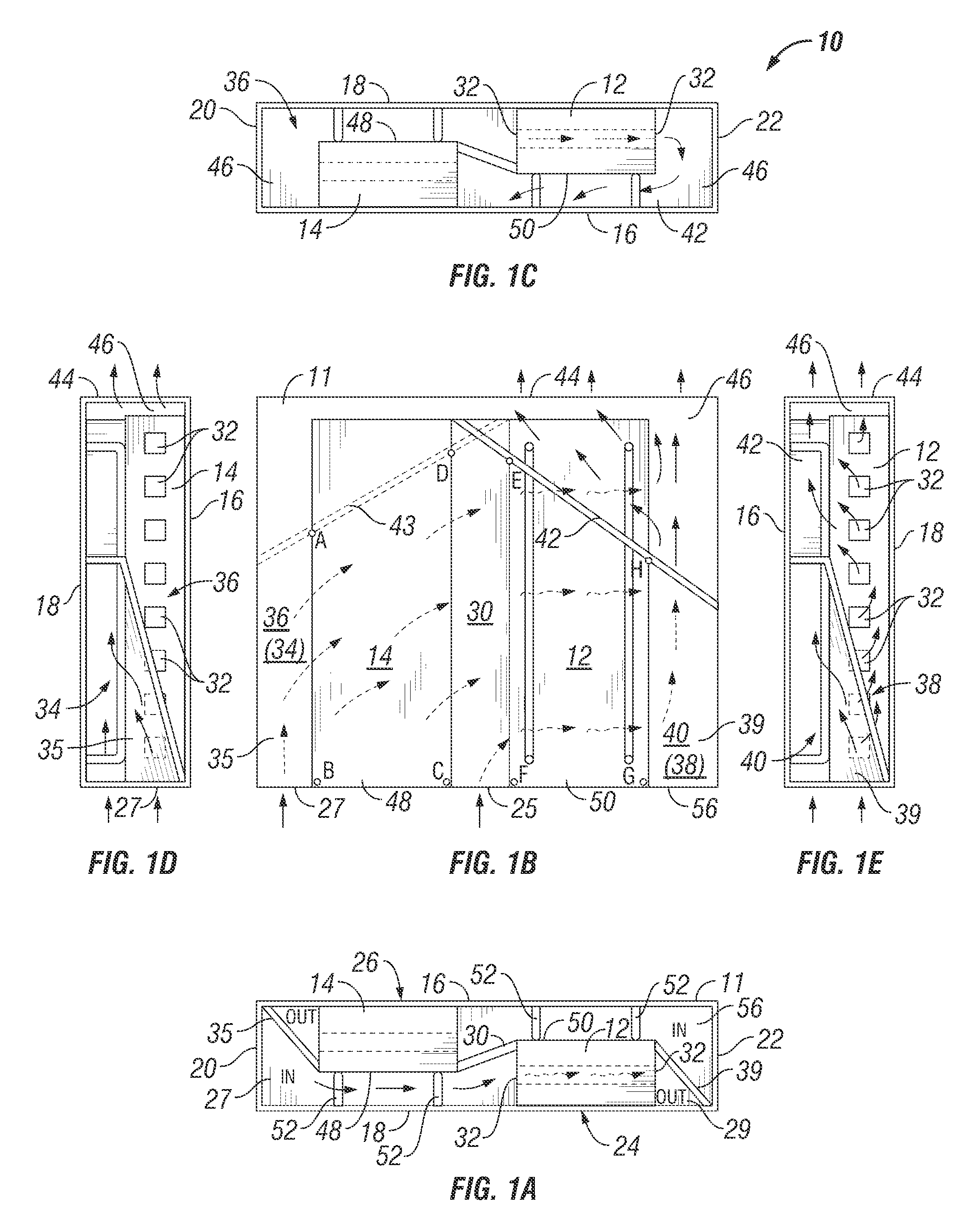 Mechanical assembly to support orthogonal airflow devices in a normal airflow slot of a server chassis