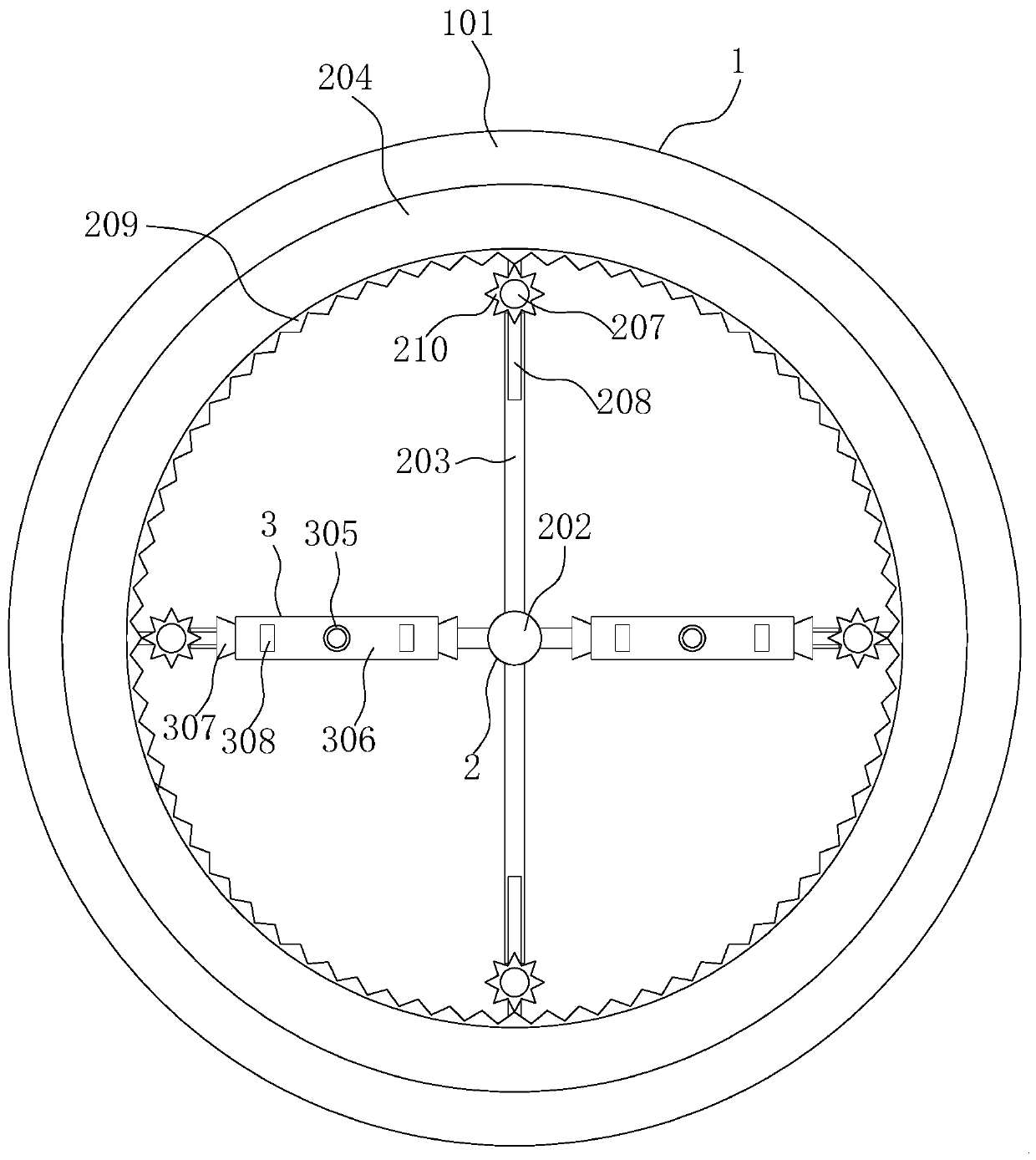 Biological medicine preparation treatment device