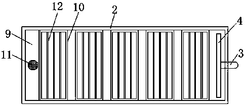 Multilayer three-dimensional industrial aquaculture device of standard-thickness whitmania pigra larvae