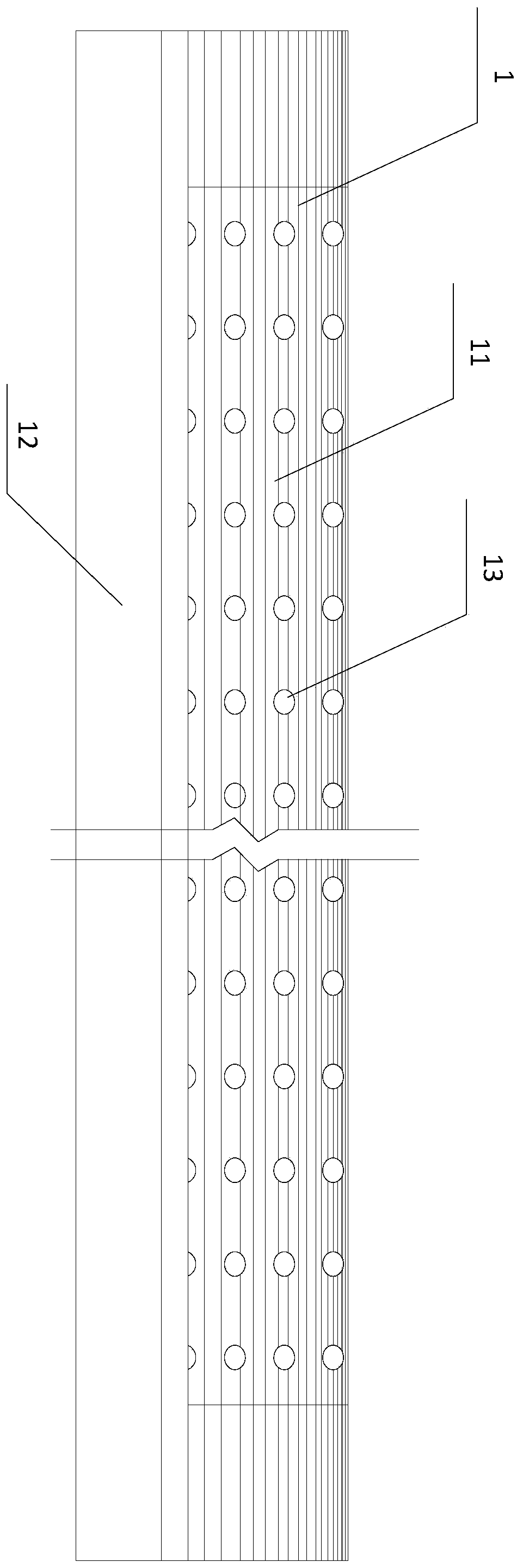 High-strength underground drainage system