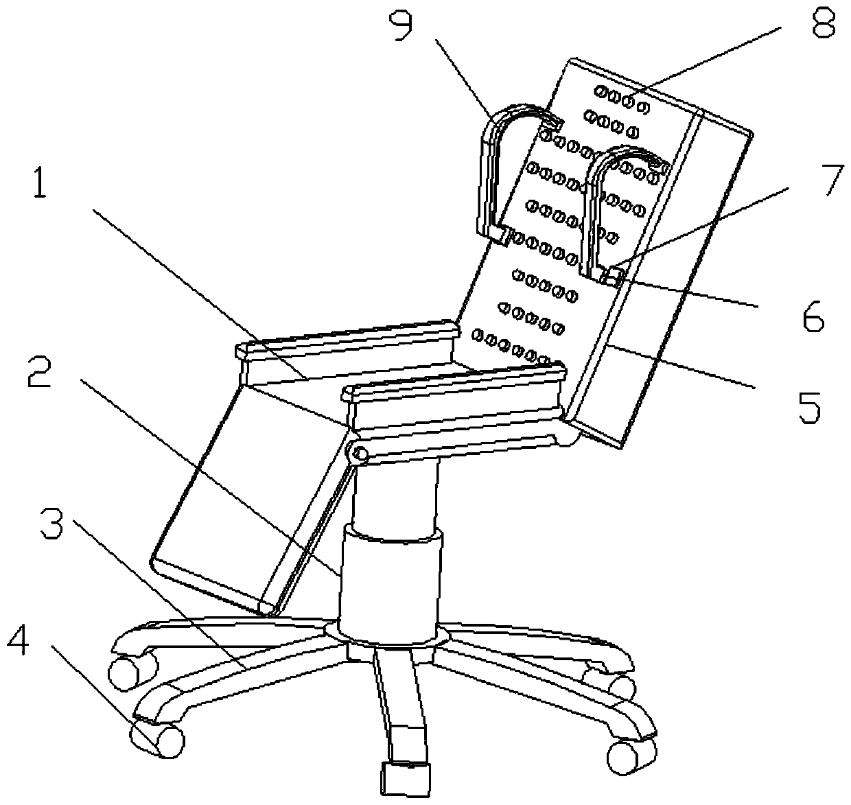 Geriatric disease nursing massager