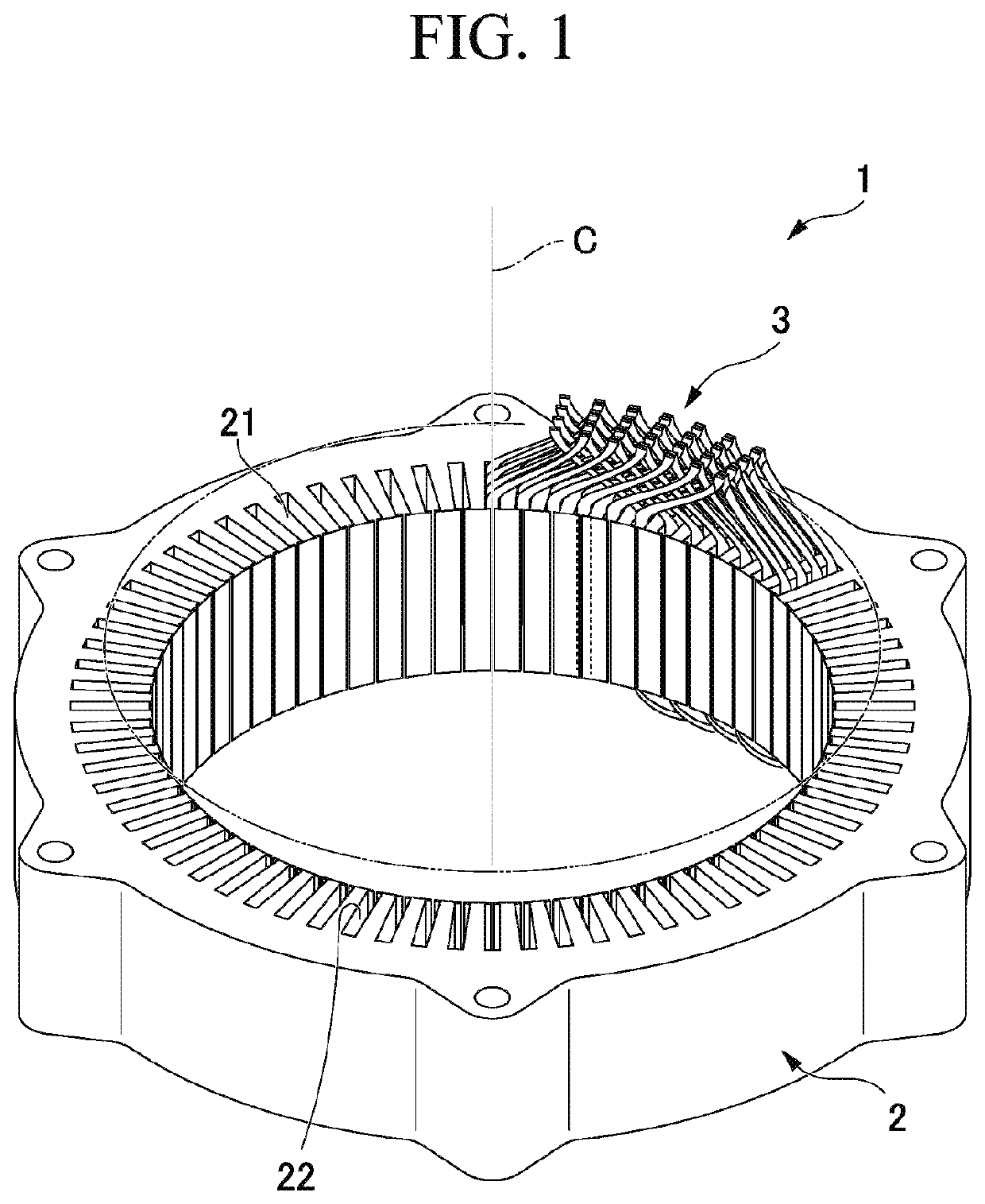 Electric wire and stator