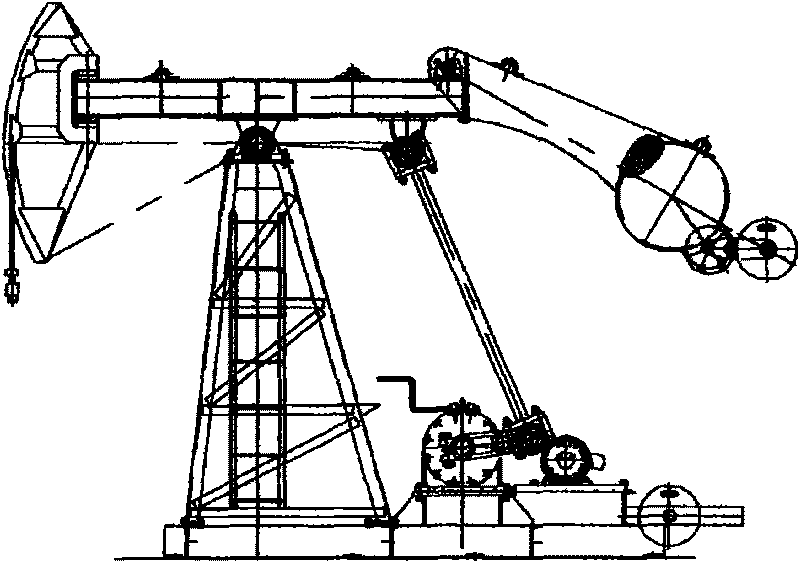 Novel beam-balanced pumping unit