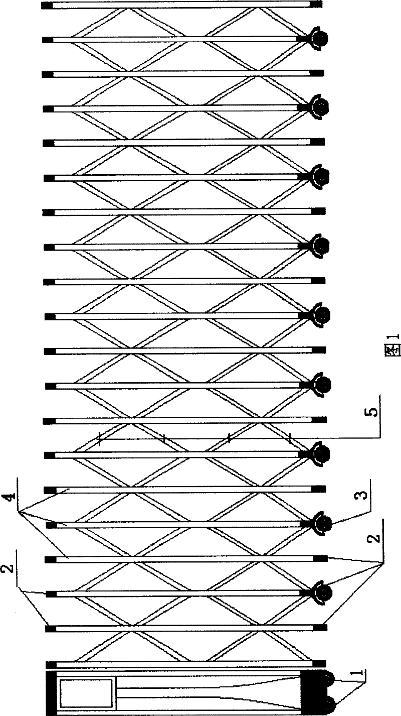 Electric telescopic door