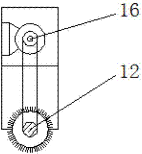 Efficient stair cleaning device capable of preventing flying dust