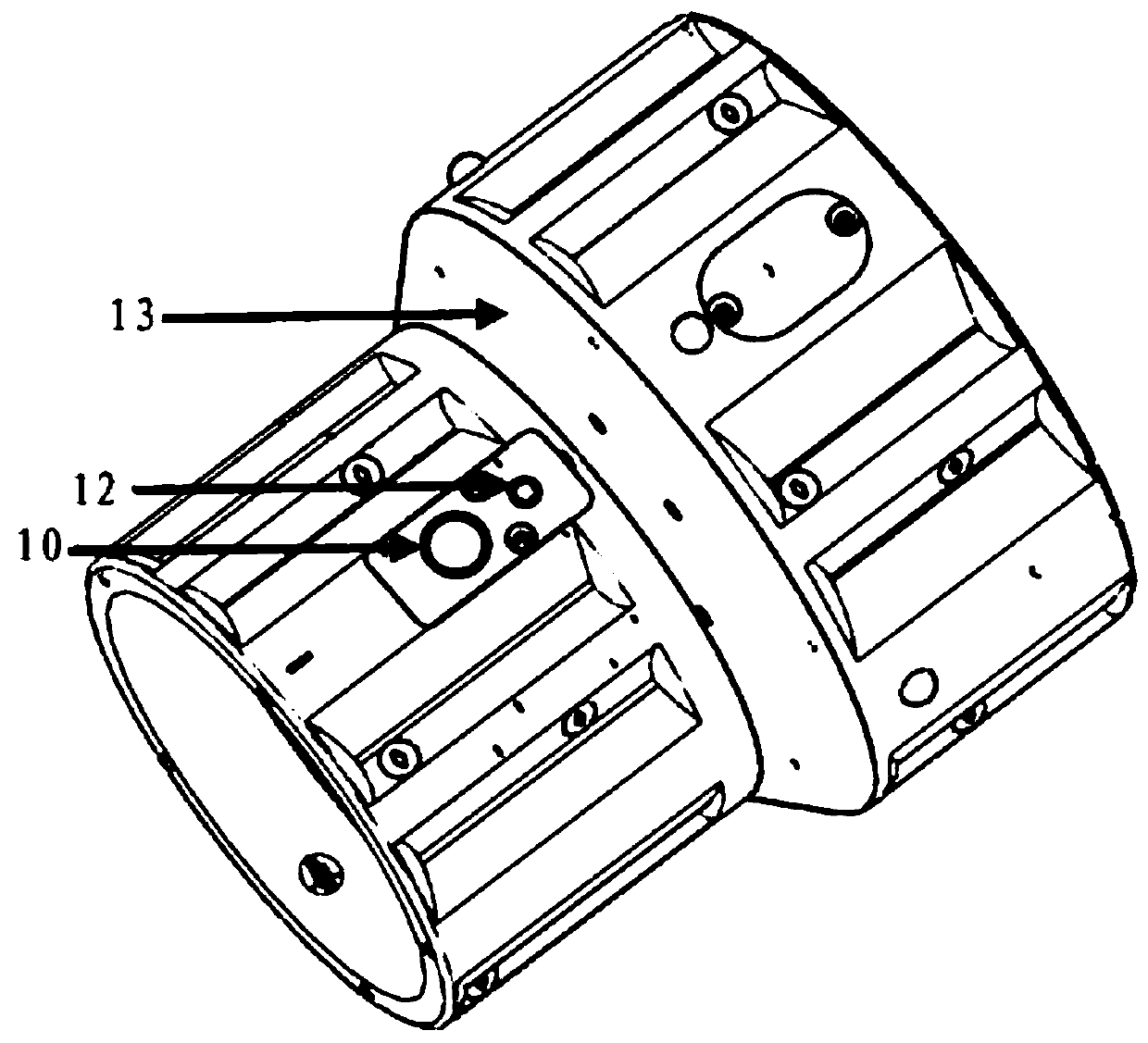 Front-end control device for surgical robot and surgical robot