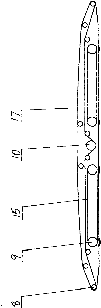 Self-propelled medical electric bed-moving device