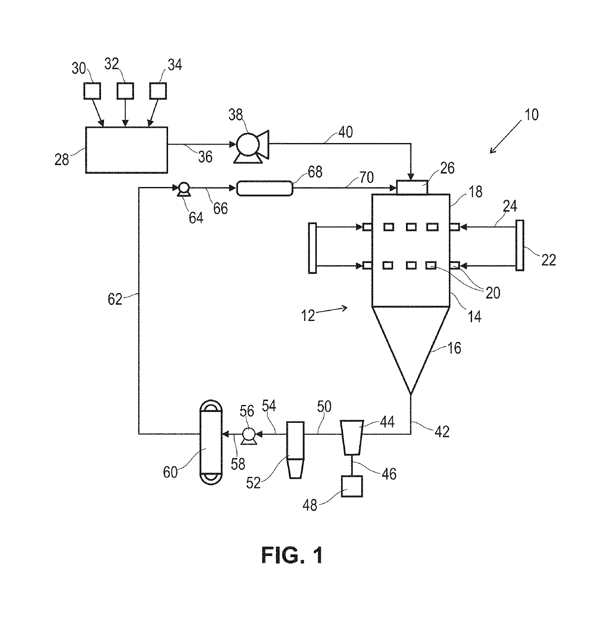 Ultrahigh efficiency spray drying apparatus and process