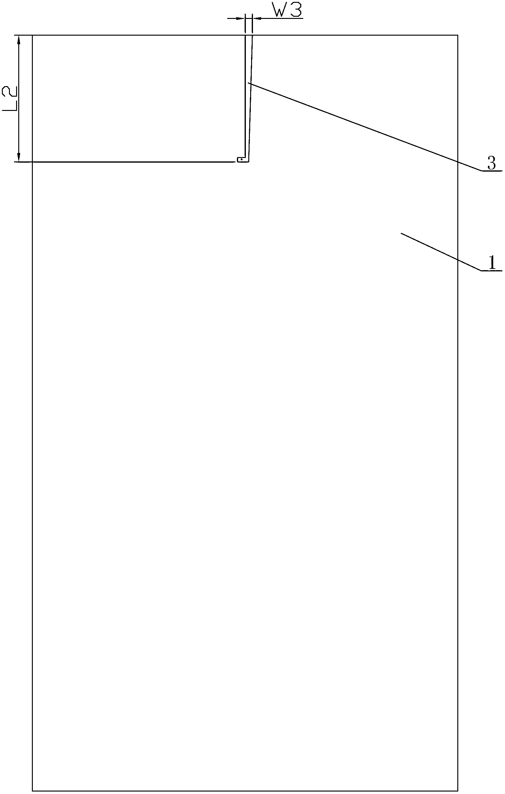 Balanced micro-strip line feeding printed V-shaped antenna with loading metal disc