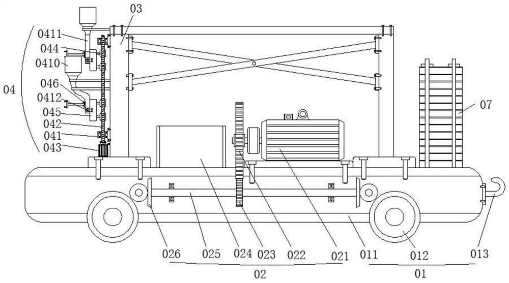 Anti-interference data transmission line for communication engineering and preparation method thereof